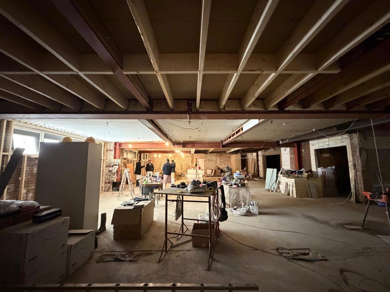 Stage 3: a new structure overhead